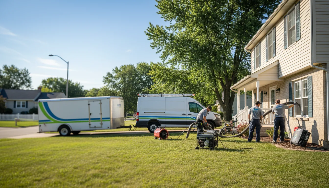 Flooded Basement Restoration And Cleanup With Repair in Filley, NE near me